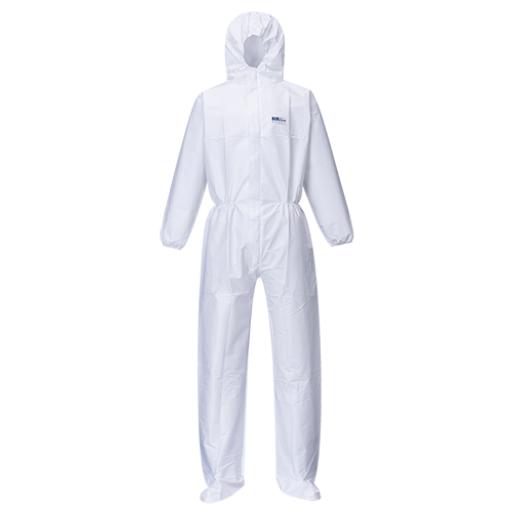 Portwest BizTex Microporous Coverall with Boot Covers Type 6/5 (50pcs)