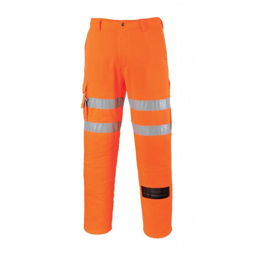 Portwest Hi-Vis Combat Trousers RIS