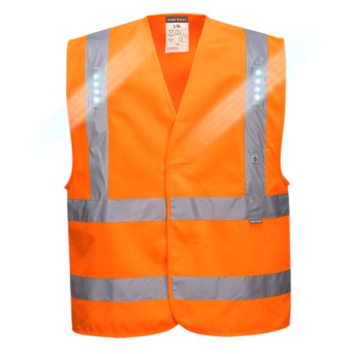 Portwest Vega Hi-Vis LED Vest