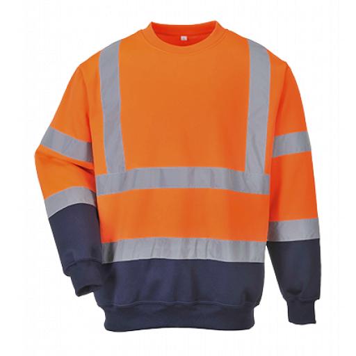 Portwest Hi-Vis 2-Tone Sweatshirt