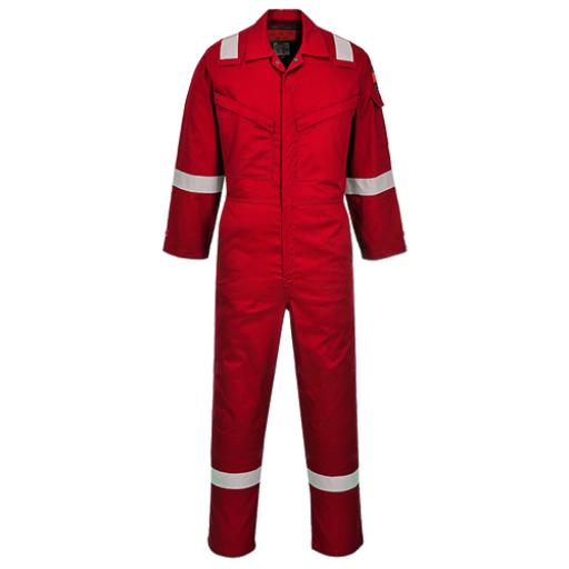 Portwest Araflame Silver Coverall