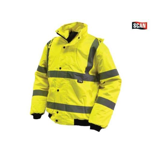 Hi Vis Scan Bomber Jacket