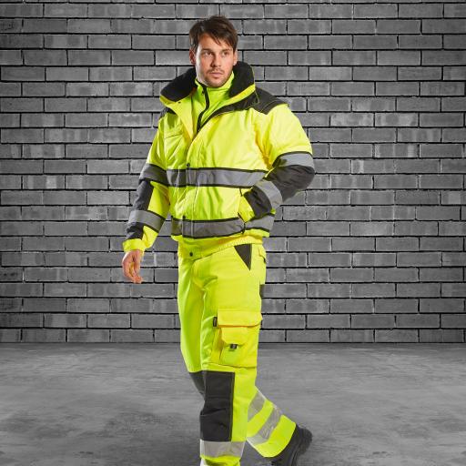 Portwest Hi-Vis Classic Bomber Jacket