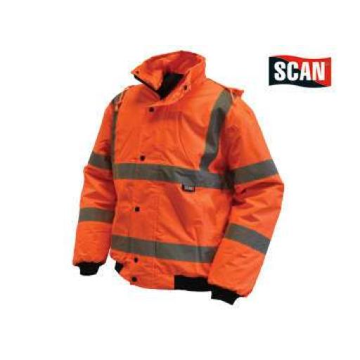 Hi Vis Scan Bomber Jacket