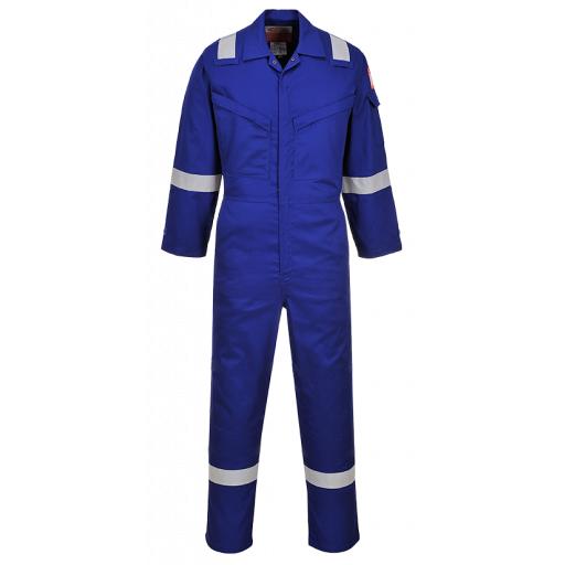 Portwest Araflame Silver Coverall