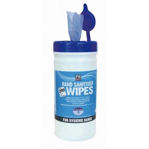 Portwest Hand Sanitiser Wipes 200