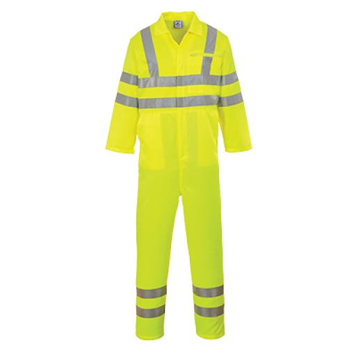 Portwest Hi-Vis P/C Coverall