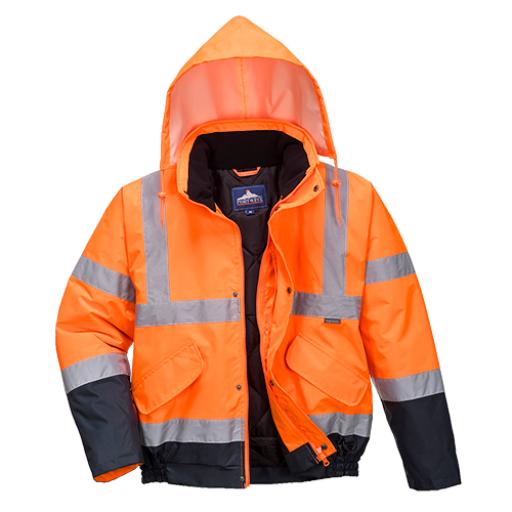 Portwest Hi-Vis 2-Tone Bomber Jacket