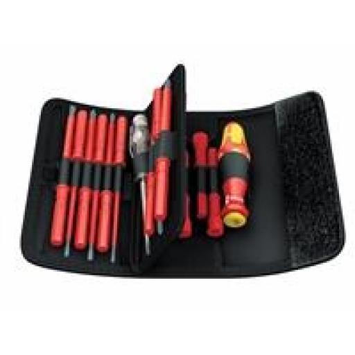 Kraftform VDE Kompakt Screwdriver Set of 18 Interchangeable