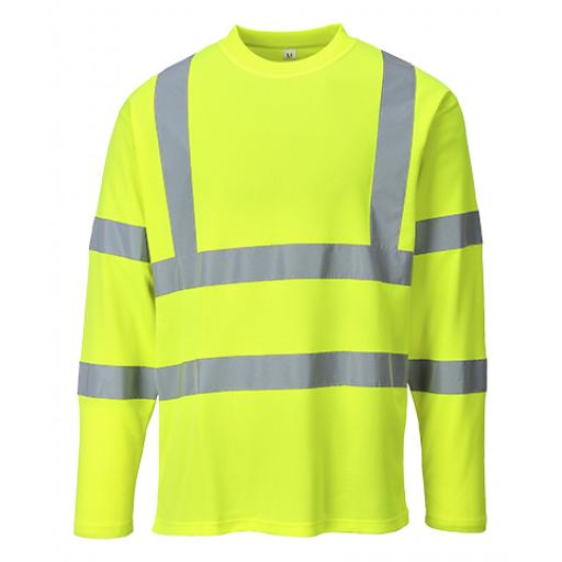 Portwest Hi-Vis T-Shirt Long Sleeves