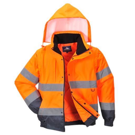 Portwest Hi-Vis 2in1 Bomber Jacket