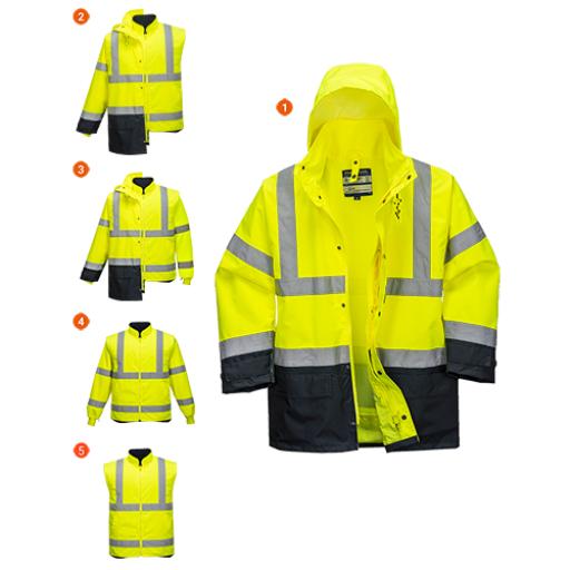 Portwest 5in1 Hi-Vis Executive Jacket