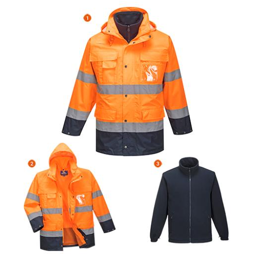 Portwest Hi-Vis Lite 3in1 Jacket