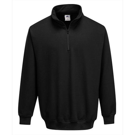 Portwest Zip Neck Sweatshirt