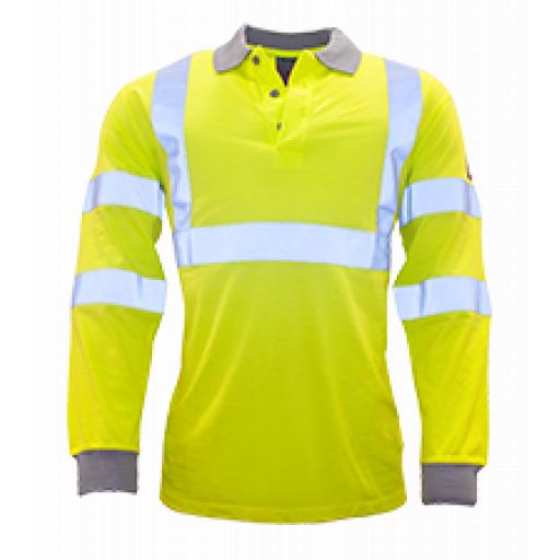 Portwest Modaflame Hi-Vis Polo Shirt