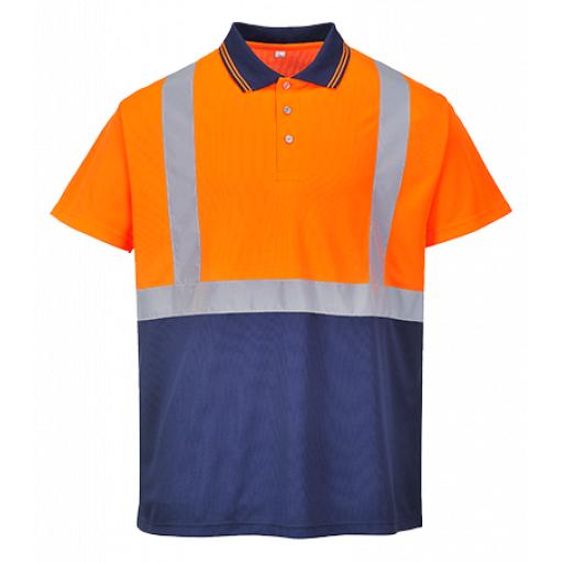 Portwest Hi-Vis 2-Tone Polo Shirt
