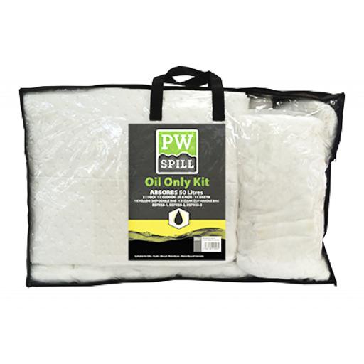 Portwest Oil Only Spill Kit 50L (Pk3)