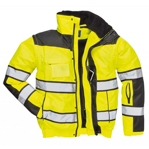 Portwest Hi-Vis Classic Bomber Jacket