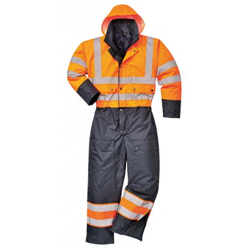 Portwest Contrast Coverall Lined