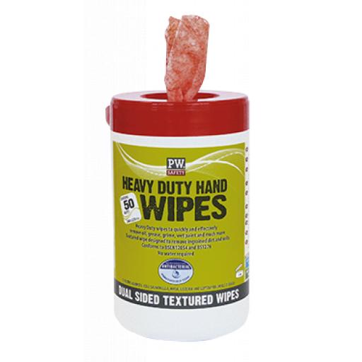 Portwest H/D Hand Wipes (Pk50)