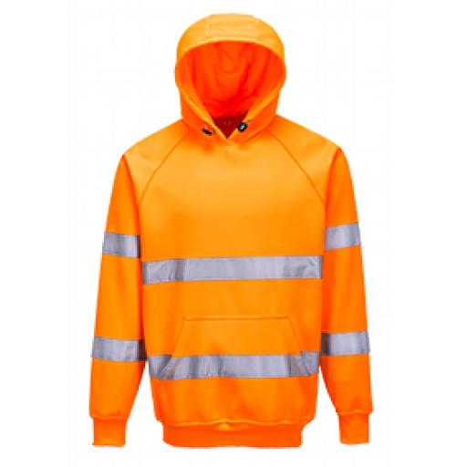 Portwest Hi-Vis Hooded Sweatshirt