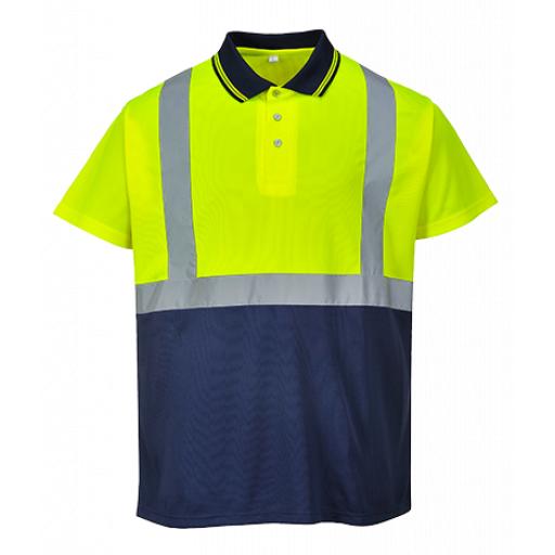 Portwest Hi-Vis 2-Tone Polo Shirt