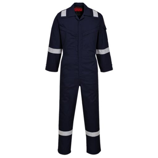 Portwest Araflame Silver Coverall