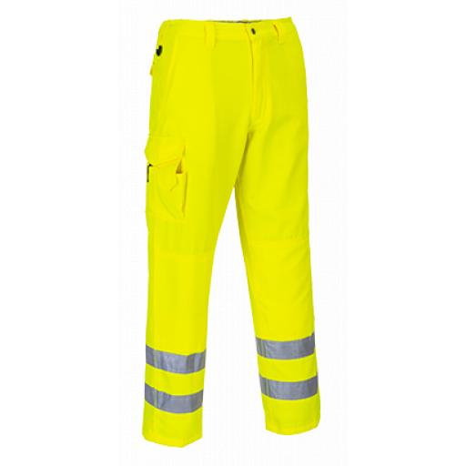 Portwest Hi-Vis Combat Trousers