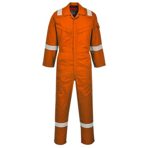 Portwest Araflame Silver Coverall